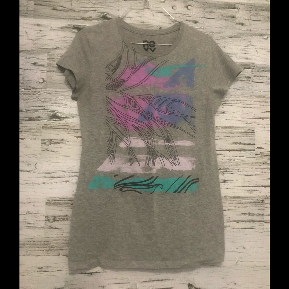 ROXY graphic tee Size : Large